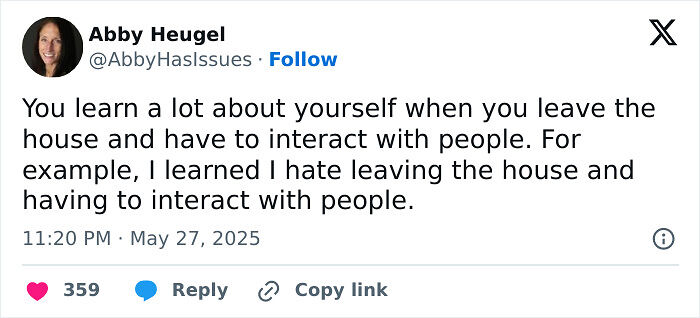 92 Chaotic Yet Comforting X Posts From &ldquo;Abby Has Issues&rdquo; That Understand Adult Life Too Well