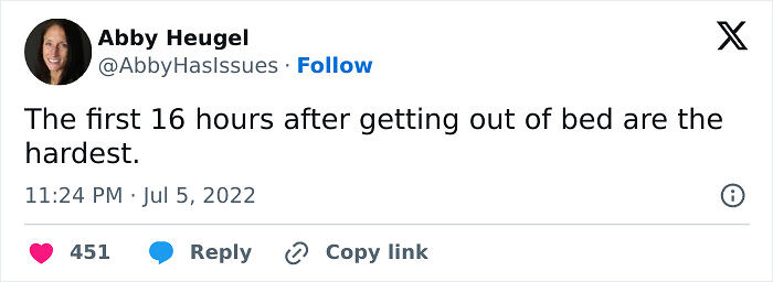 92 Chaotic Yet Comforting X Posts From &ldquo;Abby Has Issues&rdquo; That Understand Adult Life Too Well