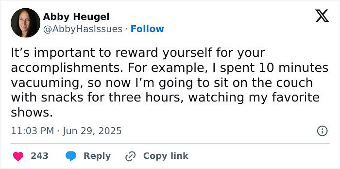 92 Chaotic Yet Comforting X Posts From &ldquo;Abby Has Issues&rdquo; That Understand Adult Life Too Well