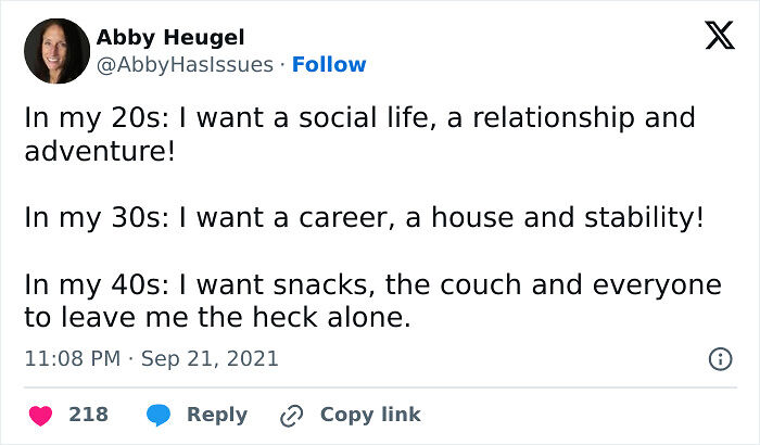 92 Chaotic Yet Comforting X Posts From &ldquo;Abby Has Issues&rdquo; That Understand Adult Life Too Well