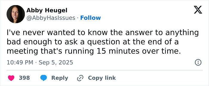 92 Chaotic Yet Comforting X Posts From &ldquo;Abby Has Issues&rdquo; That Understand Adult Life Too Well