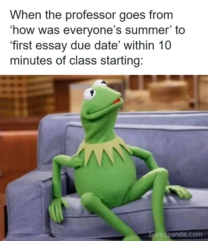 126 Hilarious And Relatable College Memes For Broken Students