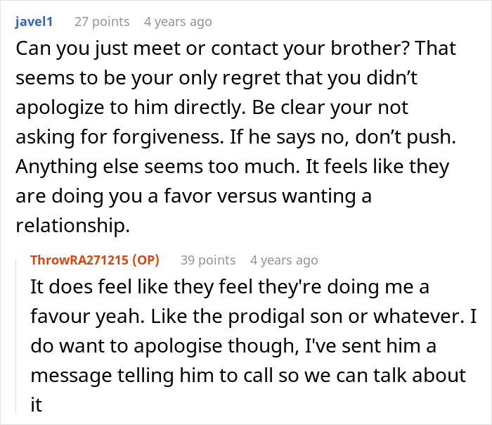 Family Decides To Forgive Man For Beating His Brother 5 Years Ago, He Doesn’t Like Their Tone