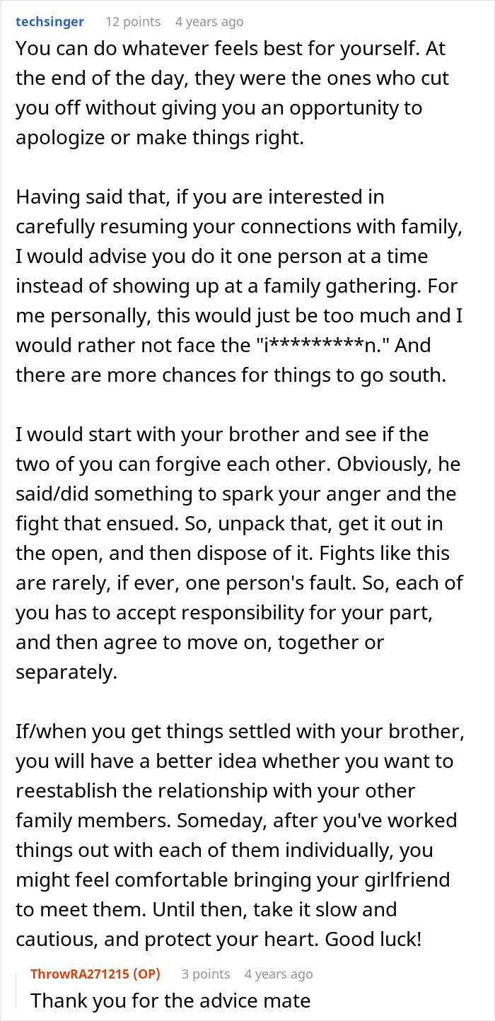 Family Decides To Forgive Man For Beating His Brother 5 Years Ago, He Doesn’t Like Their Tone