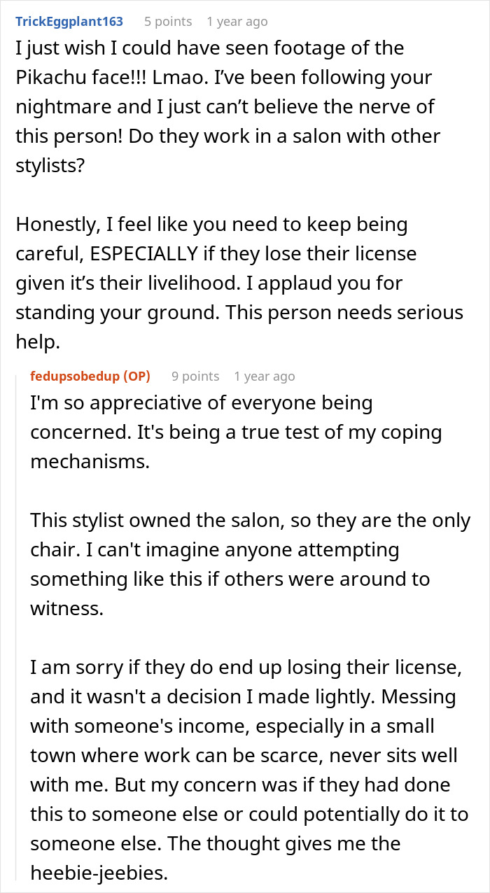 Woman Shares An Absolutely Crazy Story About Her Hair Stylist After Finding A Weird ‘Shrine’ For Her Hair Woman Shares An Absolutely Crazy Story About Her Hair Stylist After Finding A Weird ‘Shrine’ For Her Hair