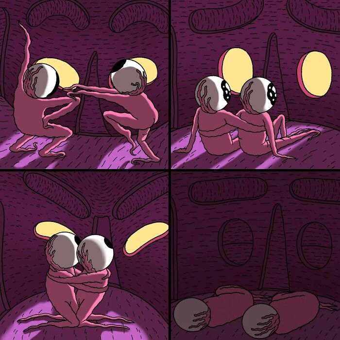 48 Darkly Humorous Comics That Illustrate Surreal Stories, By Alex Gamsu Jenkins (New Pics) 48 Darkly Humorous Comics That Illustrate Surreal Stories, By Alex Gamsu Jenkins (New Pics)