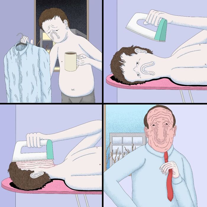 48 Darkly Humorous Comics That Illustrate Surreal Stories, By Alex Gamsu Jenkins (New Pics) 48 Darkly Humorous Comics That Illustrate Surreal Stories, By Alex Gamsu Jenkins (New Pics)