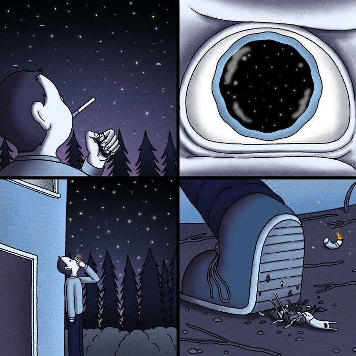 48 Darkly Humorous Comics That Illustrate Surreal Stories, By Alex Gamsu Jenkins (New Pics) 48 Darkly Humorous Comics That Illustrate Surreal Stories, By Alex Gamsu Jenkins (New Pics)