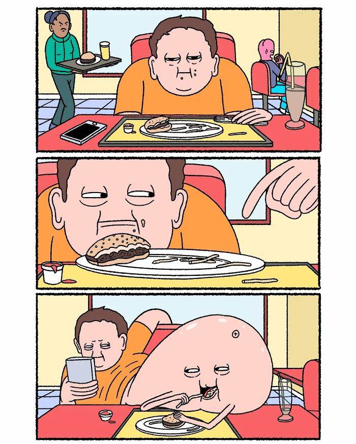 48 Darkly Humorous Comics That Illustrate Surreal Stories, By Alex Gamsu Jenkins (New Pics) 48 Darkly Humorous Comics That Illustrate Surreal Stories, By Alex Gamsu Jenkins (New Pics)