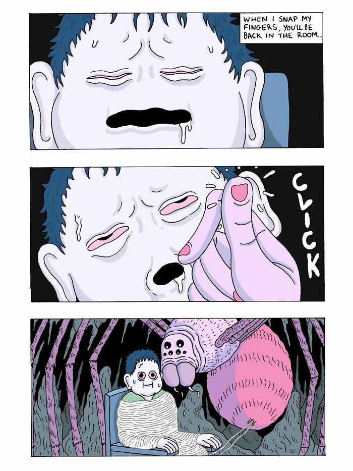 48 Darkly Humorous Comics That Illustrate Surreal Stories, By Alex Gamsu Jenkins (New Pics) 48 Darkly Humorous Comics That Illustrate Surreal Stories, By Alex Gamsu Jenkins (New Pics)