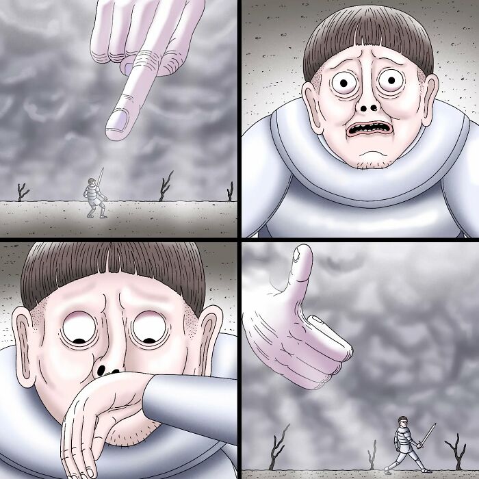 48 Darkly Humorous Comics That Illustrate Surreal Stories, By Alex Gamsu Jenkins (New Pics) 48 Darkly Humorous Comics That Illustrate Surreal Stories, By Alex Gamsu Jenkins (New Pics)