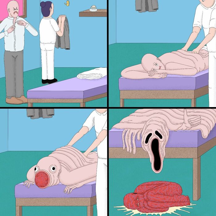 48 Darkly Humorous Comics That Illustrate Surreal Stories, By Alex Gamsu Jenkins (New Pics) 48 Darkly Humorous Comics That Illustrate Surreal Stories, By Alex Gamsu Jenkins (New Pics)