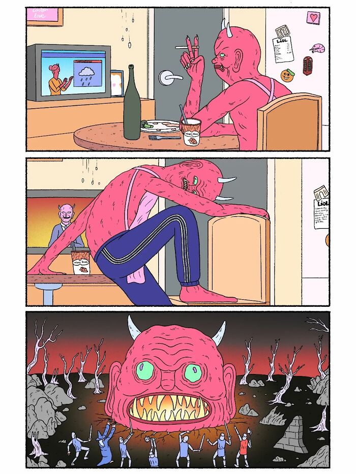 48 Darkly Humorous Comics That Illustrate Surreal Stories, By Alex Gamsu Jenkins (New Pics) 48 Darkly Humorous Comics That Illustrate Surreal Stories, By Alex Gamsu Jenkins (New Pics)