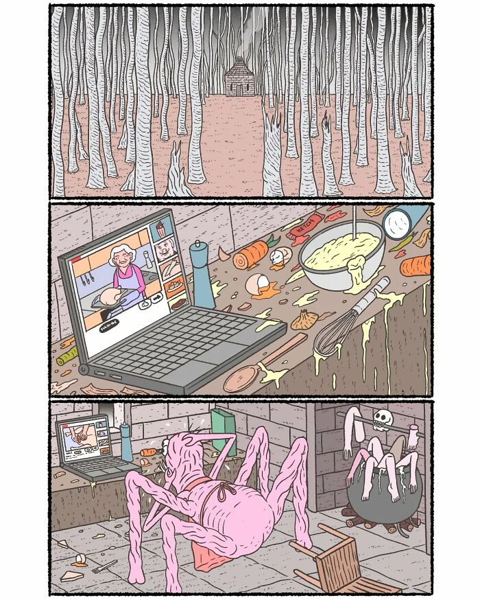 48 Darkly Humorous Comics That Illustrate Surreal Stories, By Alex Gamsu Jenkins (New Pics) 48 Darkly Humorous Comics That Illustrate Surreal Stories, By Alex Gamsu Jenkins (New Pics)