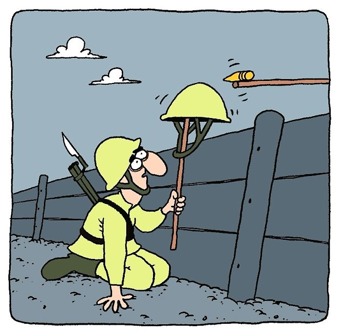 These 35 Subtle Cartoons By İlker Altungök Might Make You Laugh… But Only After You Look Twice