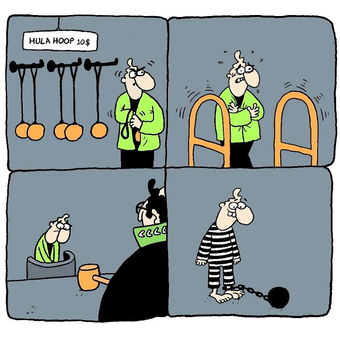 These 35 Subtle Cartoons By İlker Altungök Might Make You Laugh… But Only After You Look Twice