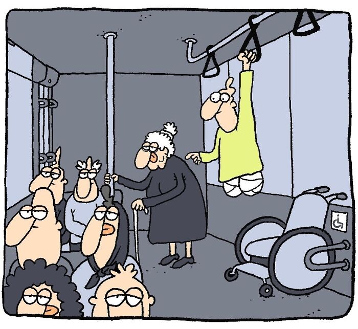 These 35 Subtle Cartoons By İlker Altungök Might Make You Laugh… But Only After You Look Twice