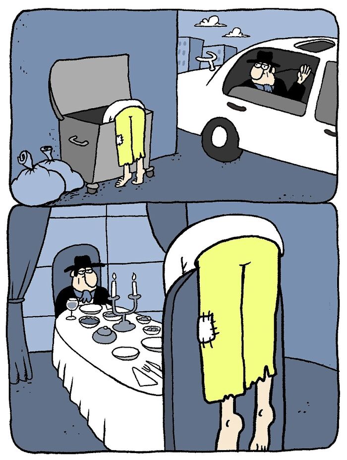 These 35 Subtle Cartoons By İlker Altungök Might Make You Laugh… But Only After You Look Twice