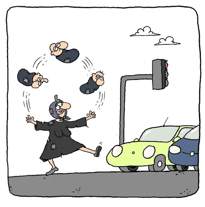 These 35 Subtle Cartoons By İlker Altungök Might Make You Laugh… But Only After You Look Twice