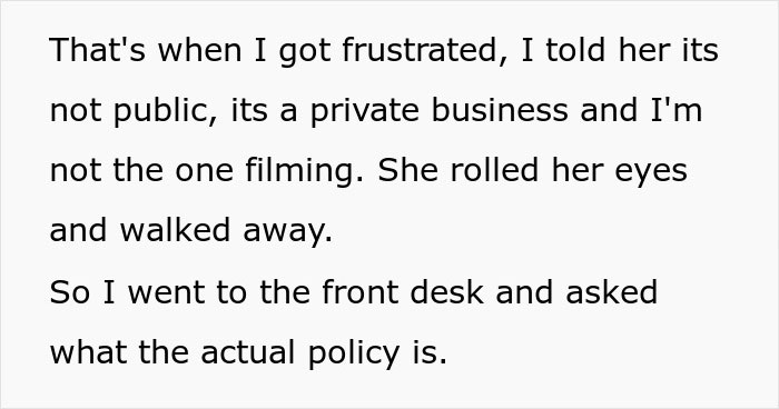 Woman Rolls Her Eyes And Calls Guy A Creep After He Asks Her To Stop Filming Him At The Gym