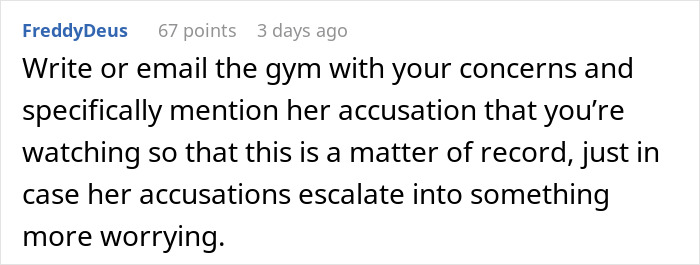 Woman Rolls Her Eyes And Calls Guy A Creep After He Asks Her To Stop Filming Him At The Gym