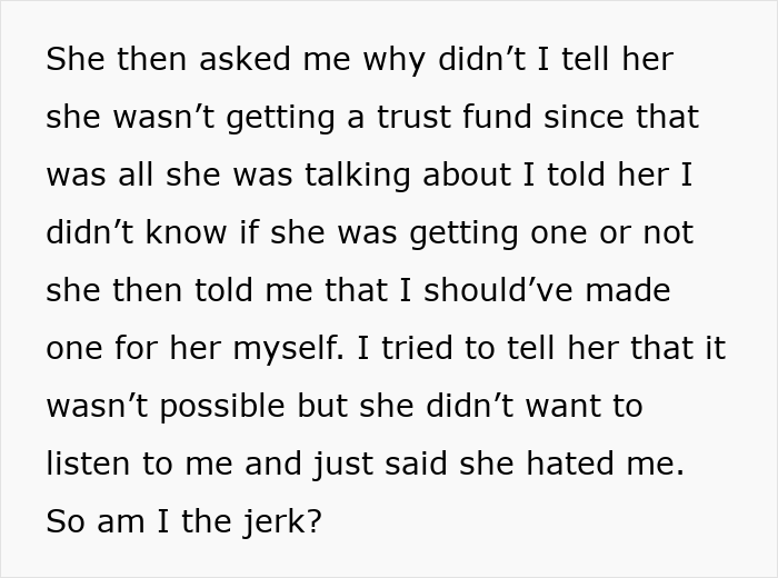 Greedy 18YO Demands A $200k Trust Fund From Wealthy Grandparents, Furious As She Gets A BMW Instead Greedy 18YO Demands A $200k Trust Fund From Wealthy Grandparents, Furious As She Gets A BMW Instead