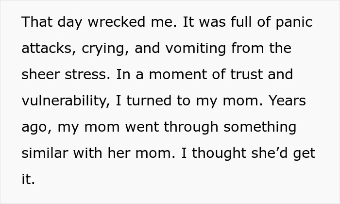 “My Mother Retaliated Against Postpartum Boundaries In One Of The Most Horrific Ways Imaginable”