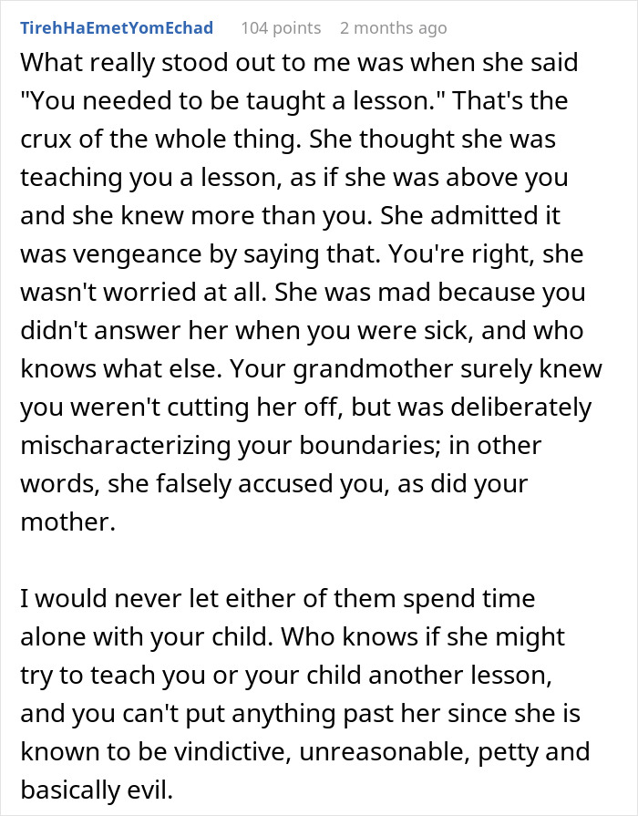 “My Mother Retaliated Against Postpartum Boundaries In One Of The Most Horrific Ways Imaginable”