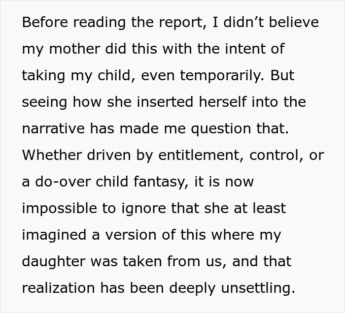 “My Mother Retaliated Against Postpartum Boundaries In One Of The Most Horrific Ways Imaginable”