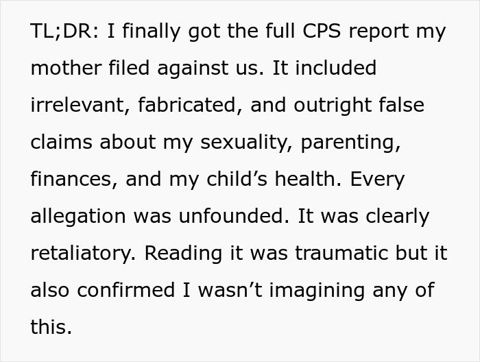 “My Mother Retaliated Against Postpartum Boundaries In One Of The Most Horrific Ways Imaginable”