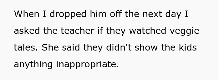 Teacher Shows Veggie Tales To Kids At Daycare Then Lies About It, Frustrated Dad Starts A Battle That Gets Her Fired Teacher Shows Veggie Tales To Kids At Daycare Then Lies About It, Frustrated Dad Starts A Battle That Gets Her Fired