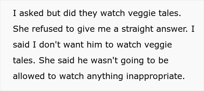 Teacher Shows Veggie Tales To Kids At Daycare Then Lies About It, Frustrated Dad Starts A Battle That Gets Her Fired Teacher Shows Veggie Tales To Kids At Daycare Then Lies About It, Frustrated Dad Starts A Battle That Gets Her Fired