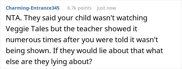 Teacher Shows Veggie Tales To Kids At Daycare Then Lies About It, Frustrated Dad Starts A Battle That Gets Her Fired Teacher Shows Veggie Tales To Kids At Daycare Then Lies About It, Frustrated Dad Starts A Battle That Gets Her Fired