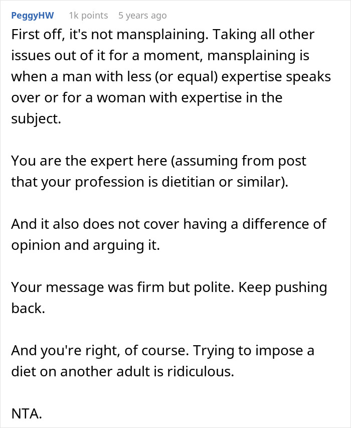 Fat Phobic Mom Calls 18YO A Whale For Gaining 10 Pounds, Says Dad’s Mansplaining As He Defends Her Fat Phobic Mom Calls 18YO A Whale For Gaining 10 Pounds, Says Dad’s Mansplaining As He Defends Her