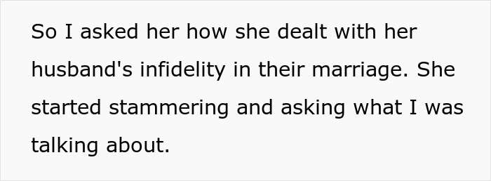 Cheating Husband’s Mom Defends Him, Woman Turns Tables With One Question, In-Laws End Up At War Cheating Husband’s Mom Defends Him, Woman Turns Tables With One Question, In-Laws End Up At War
