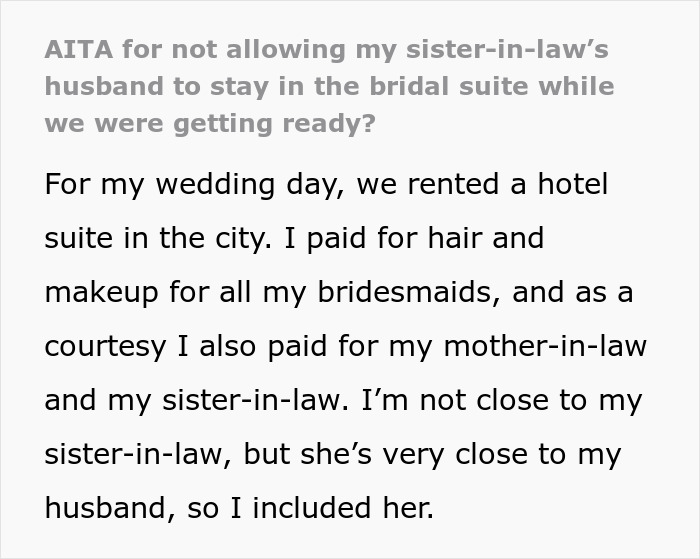 Guy Hangs Out In Bridal Suite Full Of Half-Dressed Women, His Wife Loses It As Bride Kicks Him Out