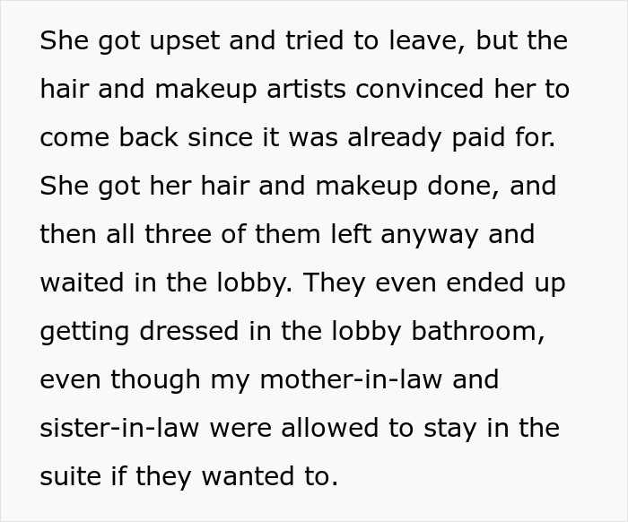 Guy Hangs Out In Bridal Suite Full Of Half-Dressed Women, His Wife Loses It As Bride Kicks Him Out