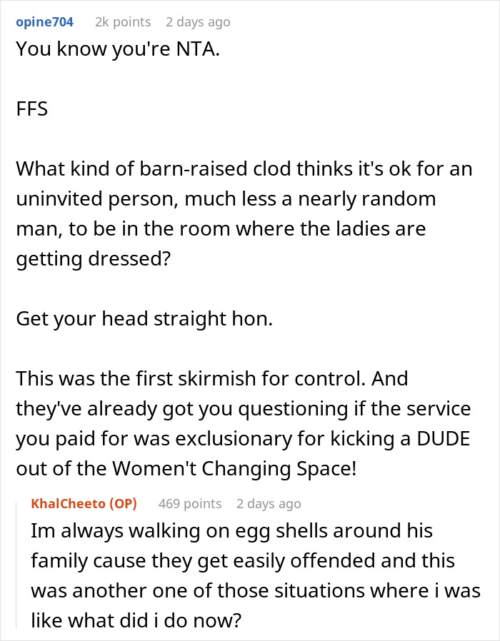 Guy Hangs Out In Bridal Suite Full Of Half-Dressed Women, His Wife Loses It As Bride Kicks Him Out