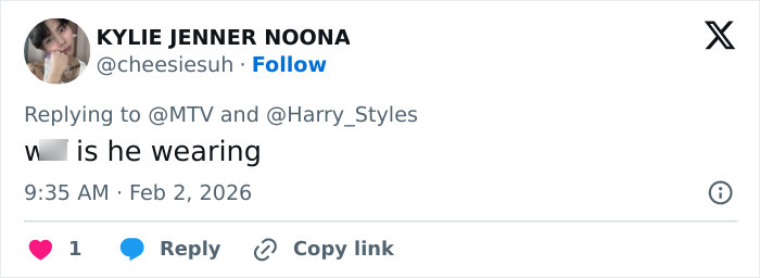 Harry Styles Brutally Slammed For His Outfit During On-Stage Appearance At 2026 Grammys Harry Styles Brutally Slammed For His Outfit During On-Stage Appearance At 2026 Grammys