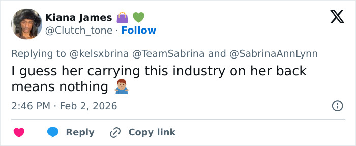 “She Should Boycott”: Sabrina Carpenter&rsquo;s Raw Reaction To Six Grammy Losses Leaves Fans Emotional