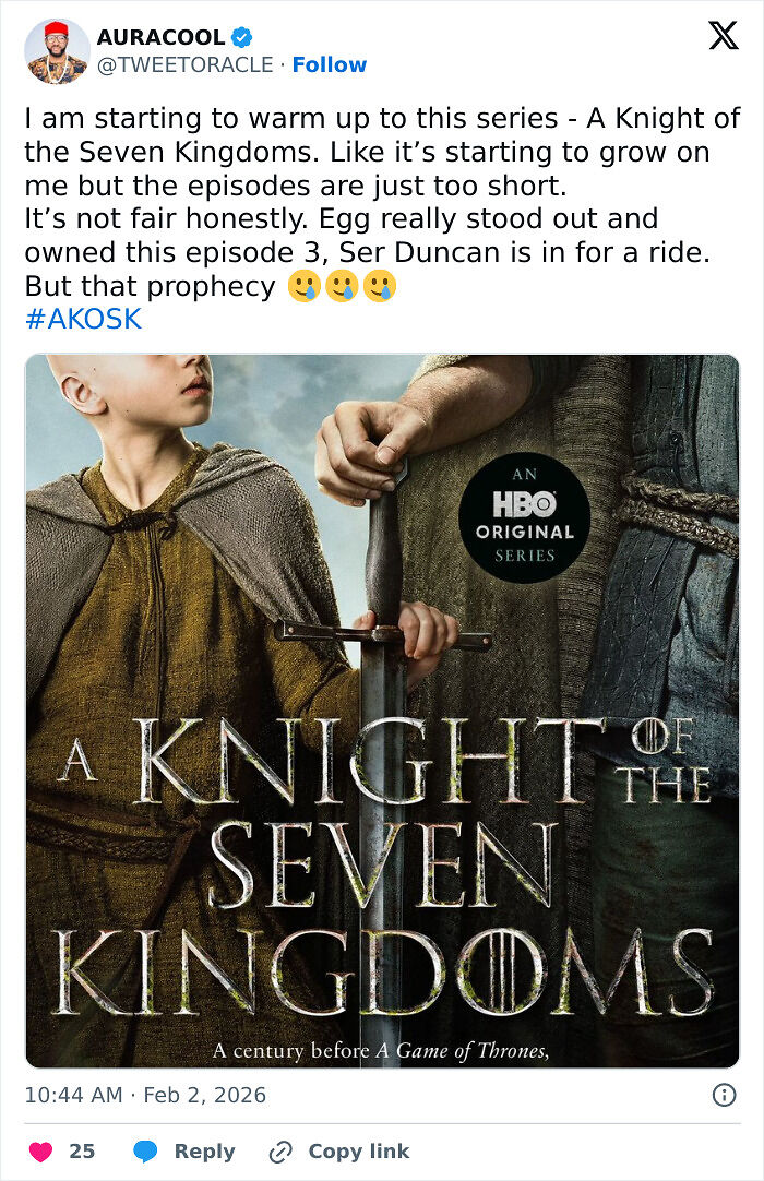 &ldquo;It&rsquo;s Not Fair&rdquo;: A Knight Of The Seven Kingdoms Episode 3 Breaks Major Trend, But Fans Are Still Unhappy