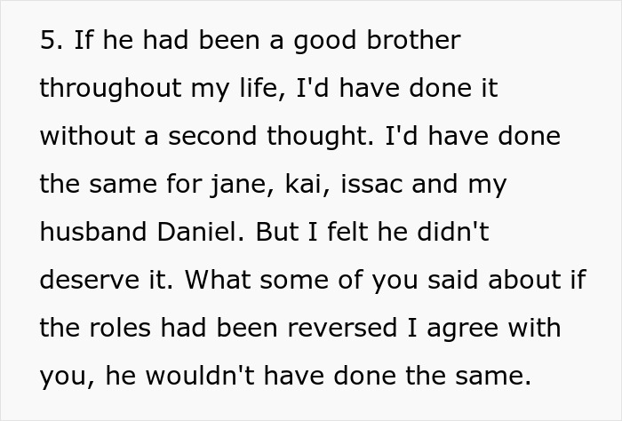 Family Has The Audacity To Ask Man For A Kidney After What They Did To Him, He Lets His Brother Die Family Has The Audacity To Ask Man For A Kidney After What They Did To Him, He Lets His Brother Die