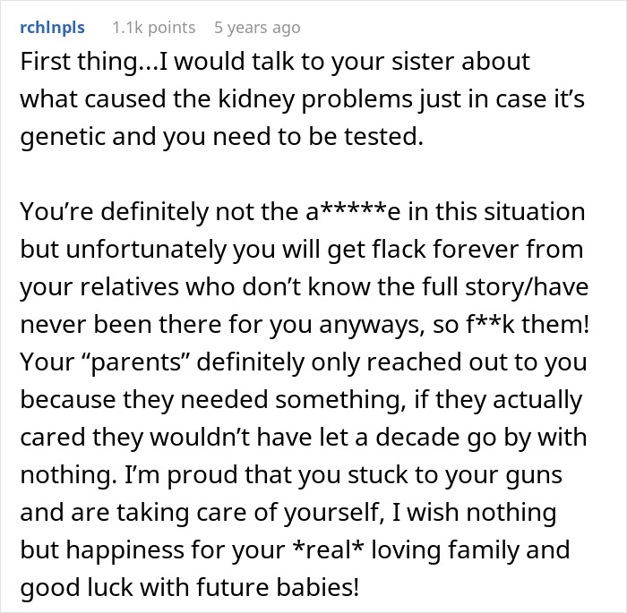 Family Has The Audacity To Ask Man For A Kidney After What They Did To Him, He Lets His Brother Die Family Has The Audacity To Ask Man For A Kidney After What They Did To Him, He Lets His Brother Die
