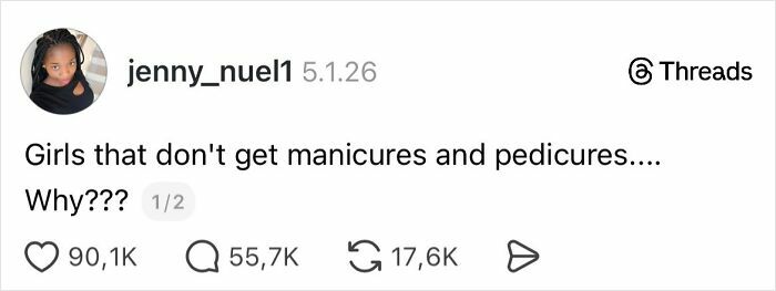 Woman Asks Why Girls They Don&rsquo;t Get Their Nails Done, And These 86 Savage Replies Didn&rsquo;t Disappoint