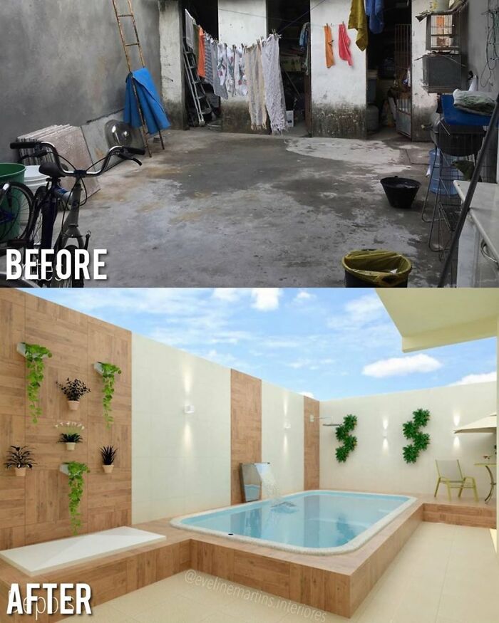 87 Cool And Inspiring Before-And-Afters That Prove Any Space Can Be Saved With The Right Vision 87 Cool And Inspiring Before-And-Afters That Prove Any Space Can Be Saved With The Right Vision