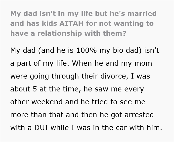 Abandoned Teen Accepts Dad’s Absence, Years Later Gets Heat For Not Bonding With Stepsiblings Abandoned Teen Accepts Dad’s Absence, Years Later Gets Heat For Not Bonding With Stepsiblings