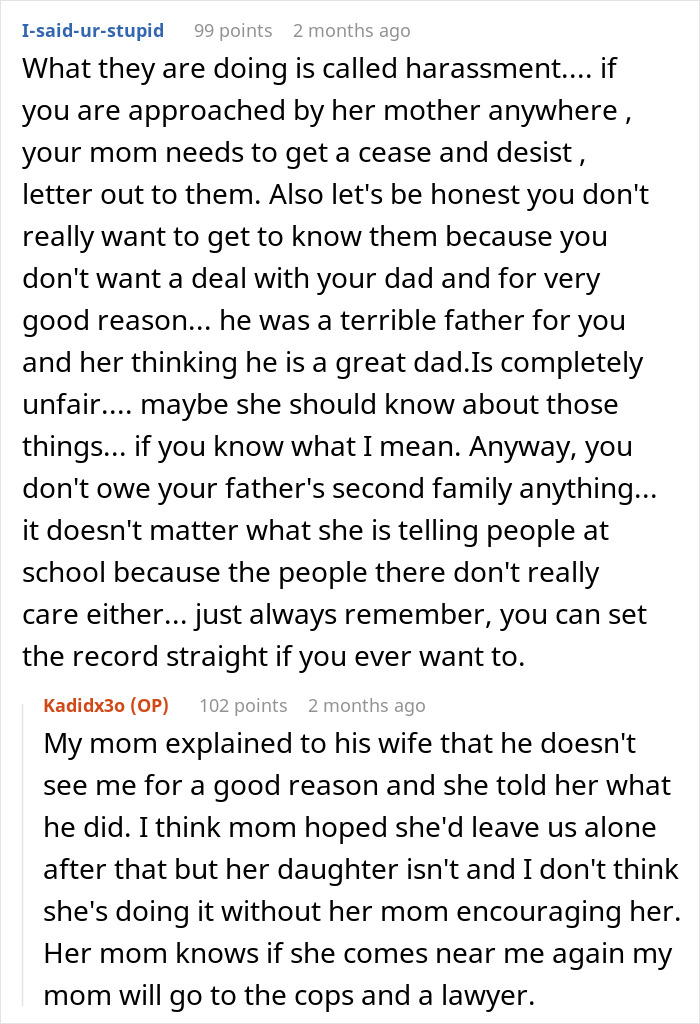 Abandoned Teen Accepts Dad’s Absence, Years Later Gets Heat For Not Bonding With Stepsiblings Abandoned Teen Accepts Dad’s Absence, Years Later Gets Heat For Not Bonding With Stepsiblings