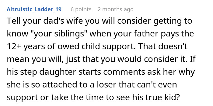 Abandoned Teen Accepts Dad’s Absence, Years Later Gets Heat For Not Bonding With Stepsiblings Abandoned Teen Accepts Dad’s Absence, Years Later Gets Heat For Not Bonding With Stepsiblings