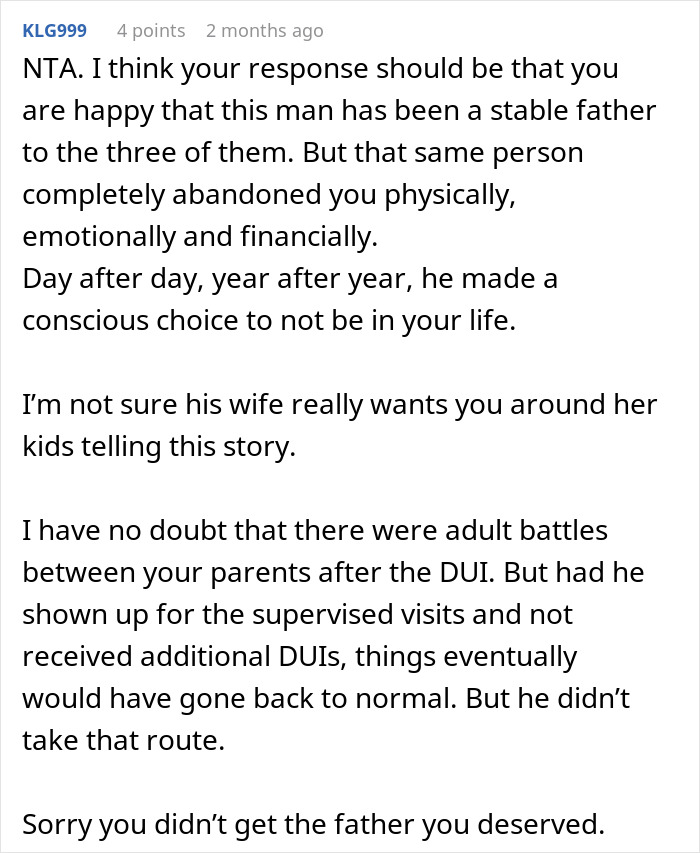 Abandoned Teen Accepts Dad’s Absence, Years Later Gets Heat For Not Bonding With Stepsiblings Abandoned Teen Accepts Dad’s Absence, Years Later Gets Heat For Not Bonding With Stepsiblings