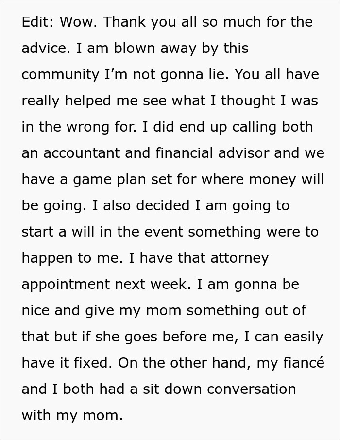 Woman Considers Going No-Contact With Mom After She Comes For Her $150k Lawsuit Payout: &ldquo;I Gave Her Life&rdquo;
